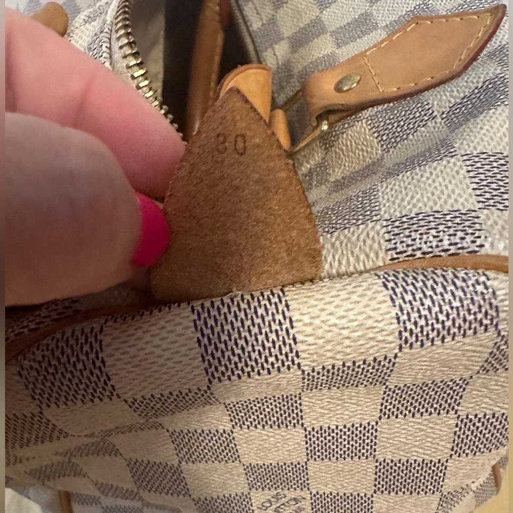 Louis Vuitton Damier Azur Speedy Excellent Condition - Picture 7 of 15